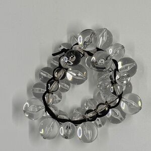 Marni Clear Acrylic Bauble Bracelet